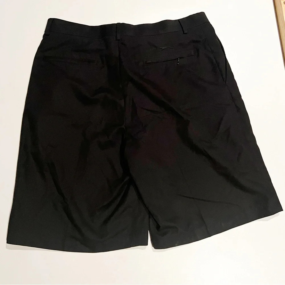 Y2K Vintage Slazenger 34 Waist 10 Inch Black Golf Shorts